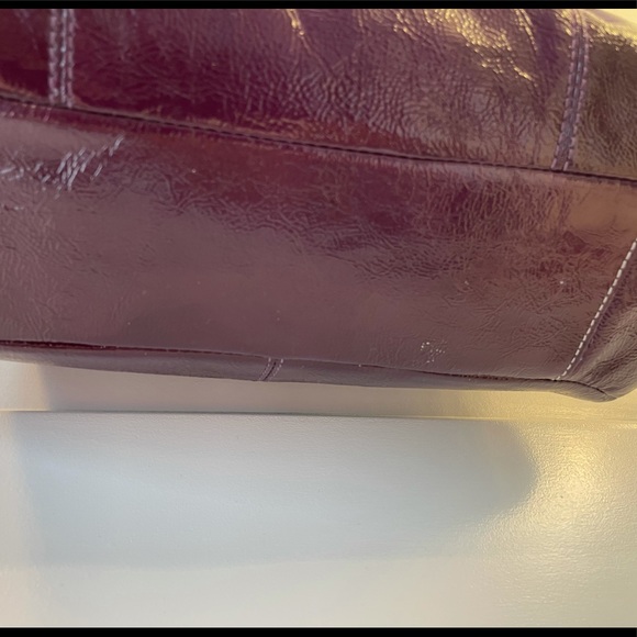 Coach Patent Plum Purple Bucket Handbag - Picture 2 of 11